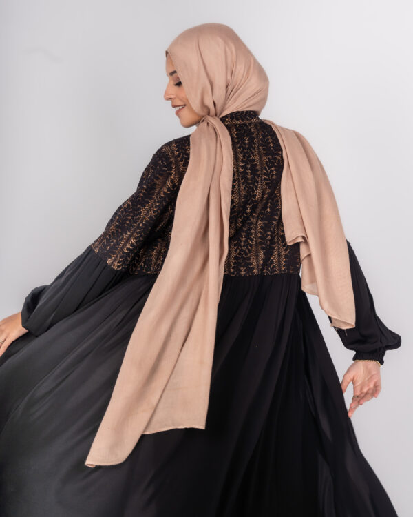 Stylish Kaftan Biege & Black